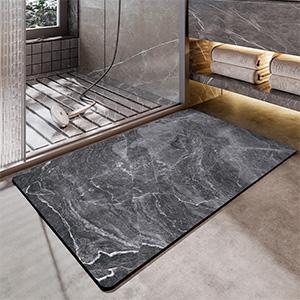 Marble-patterned Diatomaceous Earth Doormat: An Exquisite Choice for Quality Homes  Marble-patterned Diatomaceous Earth Doormat: An Exquisite Choice for Quality Homes