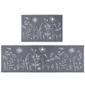 Two-piece Set of Kitchen Doormats  