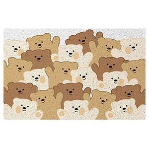 Animals Welcome Home Printed PVC Coil Door Mat