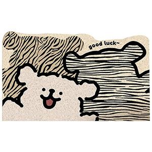 Butter Bear Printed PVC Roll Door Mat 