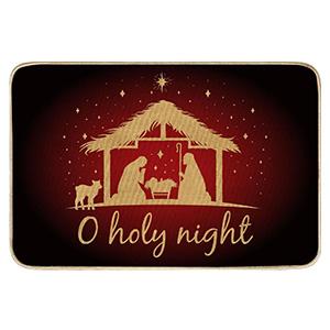 Christmas Welcome Mat 