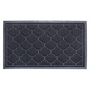 Fan-shaped PVC Printed Doormat 