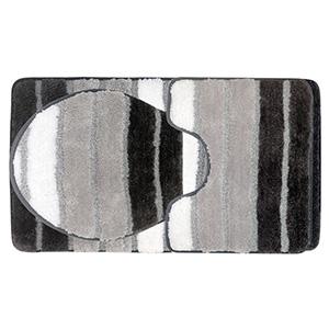 Simplicity Bathroom Floor Mat Three Piece Set 