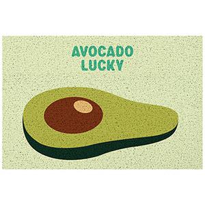 Avocado Printed PVC Coil Door Mat 