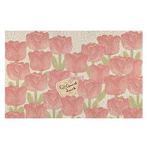 Tulips Printed PVC Roll Door Mat 